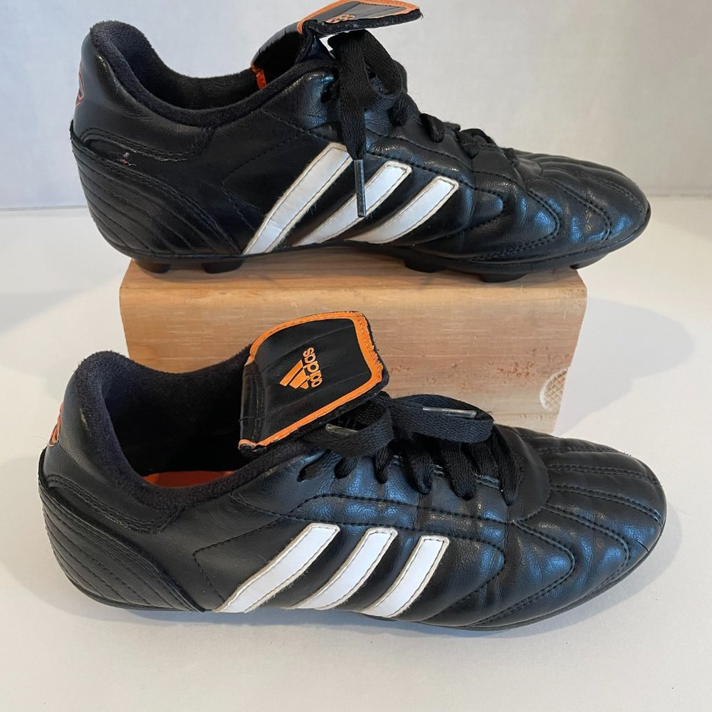 ADIDAS TELSTAR TRX HG J Soccer Cleats - Size 4.5Y – Black White Orange 463288 - Picture 4 of 8
